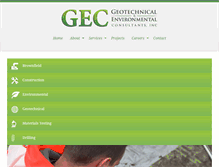 Tablet Screenshot of geconsultants.com